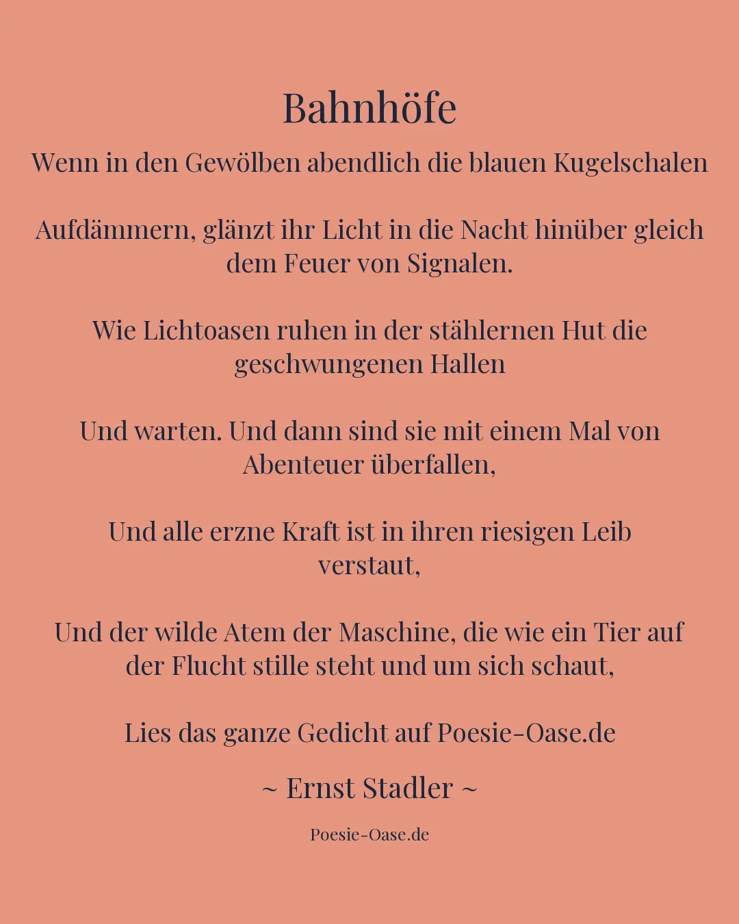 Illustration zu Bahnhöfe