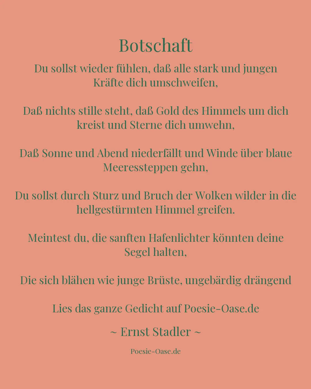 Illustration zu Botschaft