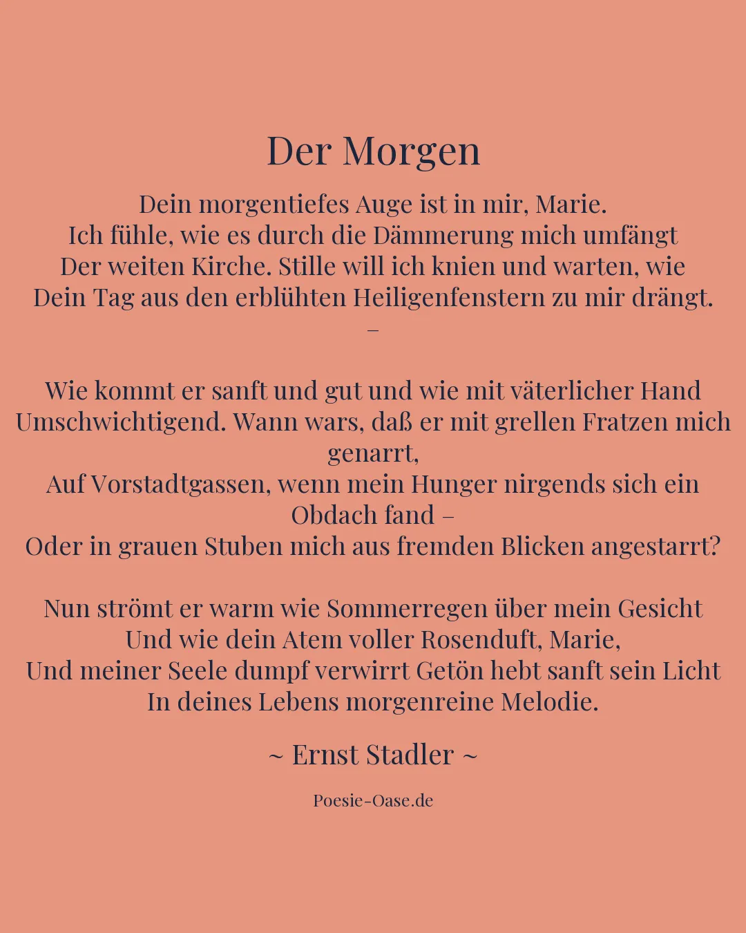 Illustration zu Der Morgen
