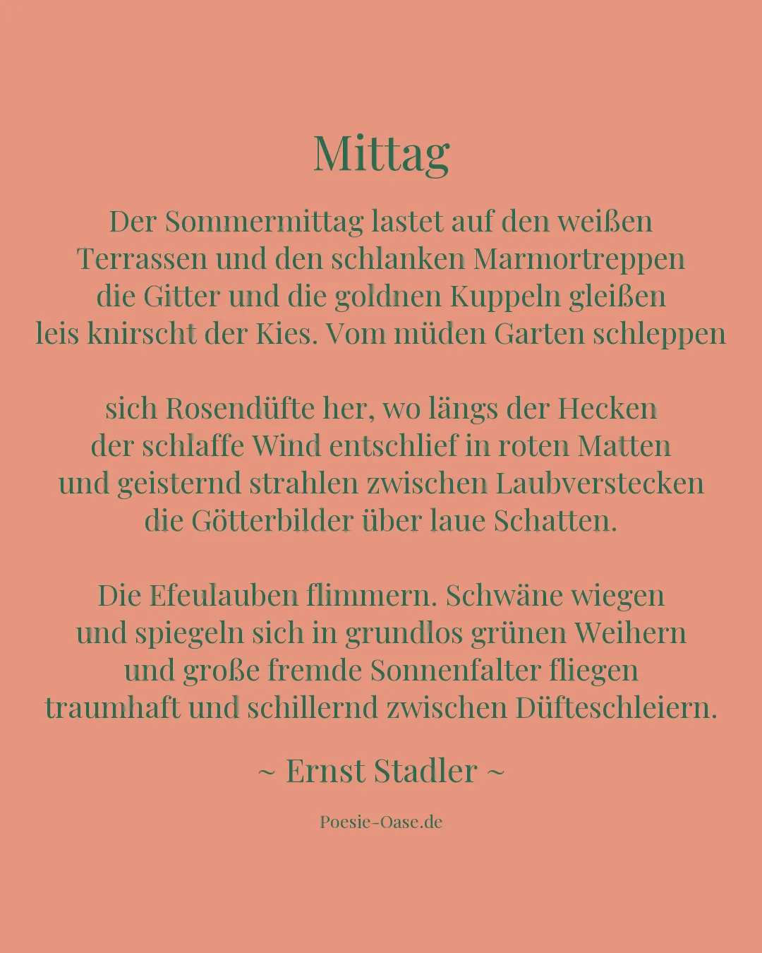 Illustration zu Mittag