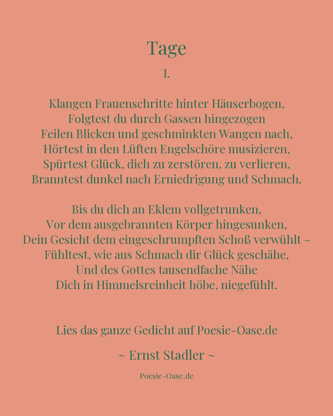 Illustration zu Tage