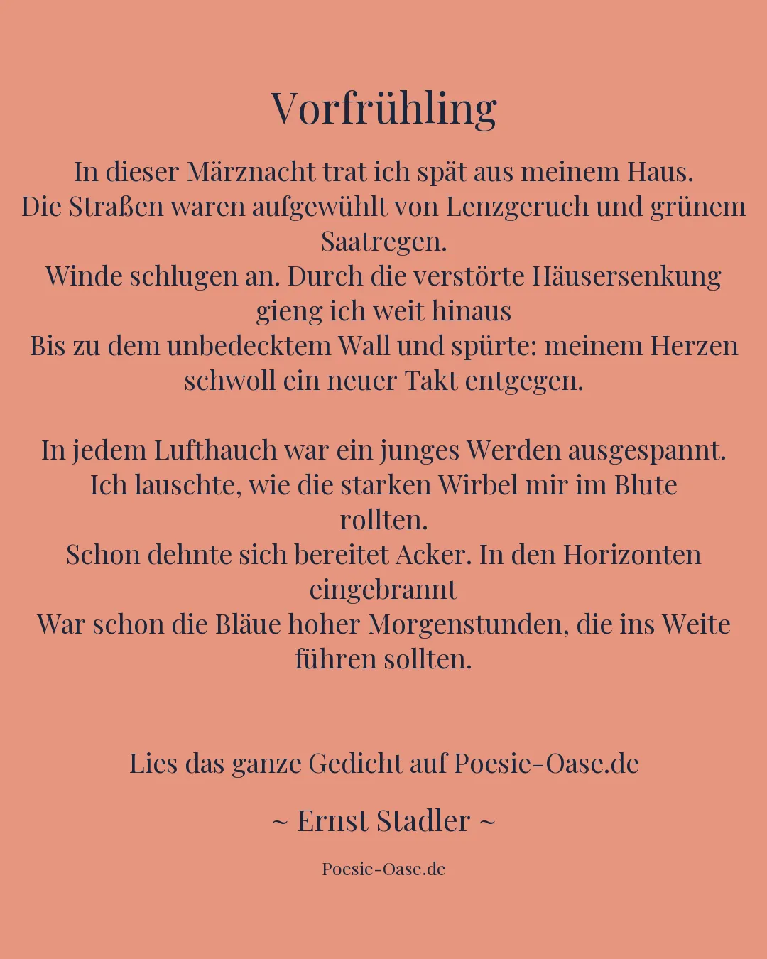 Illustration zu Vorfrühling