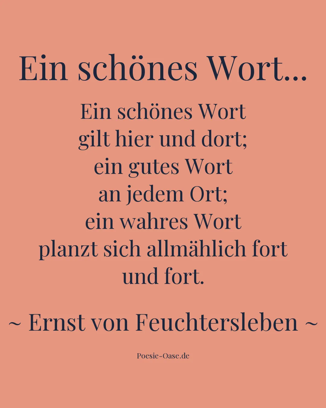 Illustration zu Ein schönes Wort...