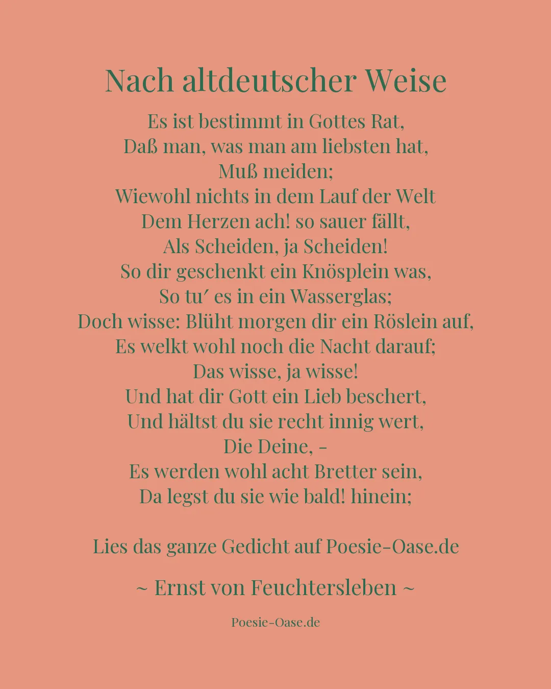 Illustration zu Nach altdeutscher Weise