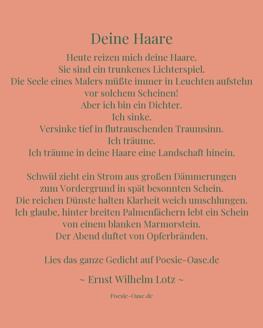 Illustration zu Deine Haare