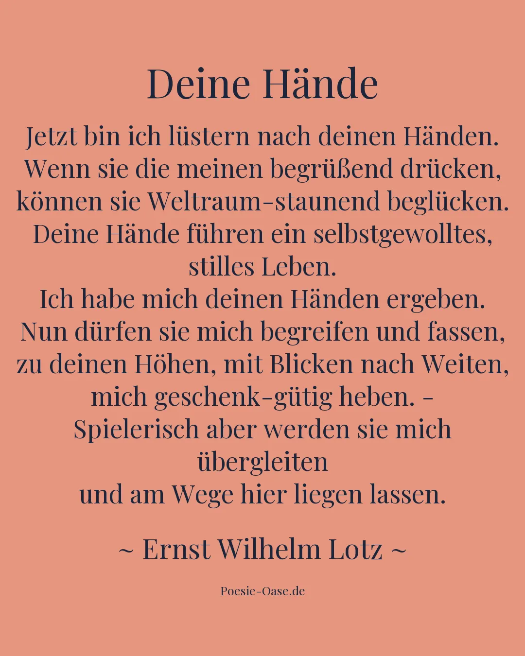 Illustration zu Deine Hände