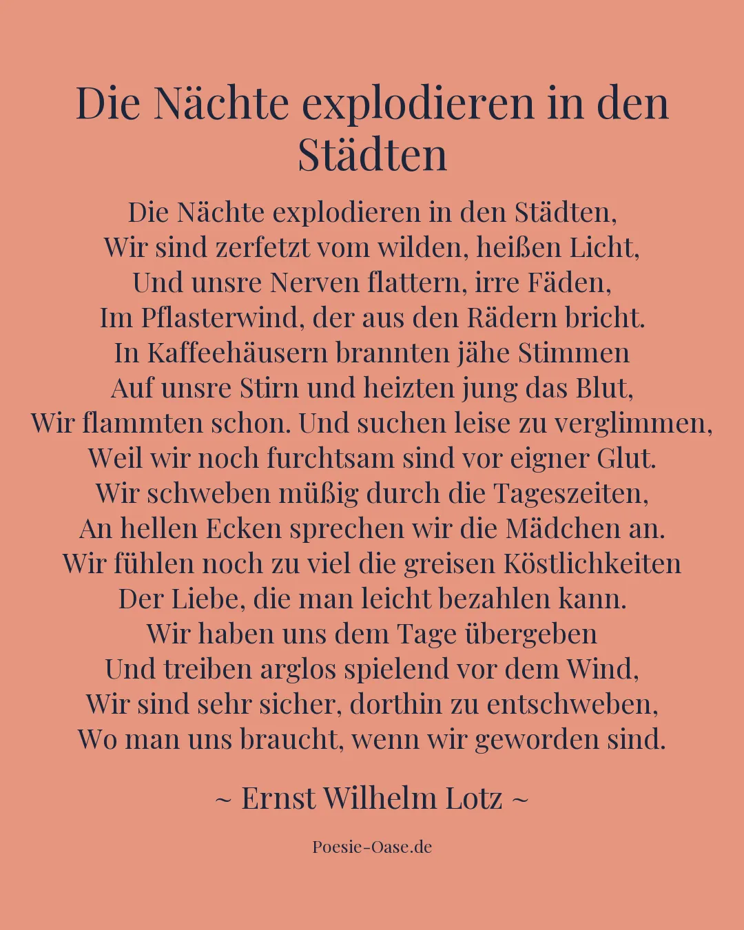 Illustration zu Die Nächte explodieren in den Städten