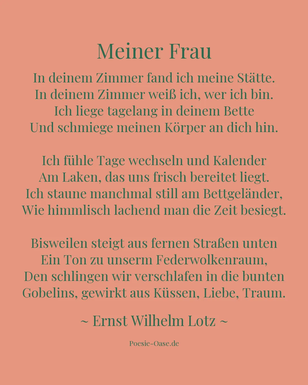 Illustration zu Meiner Frau