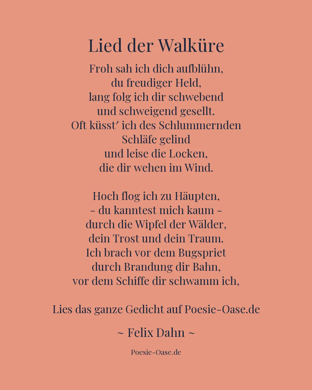Illustration zu Lied der Walküre