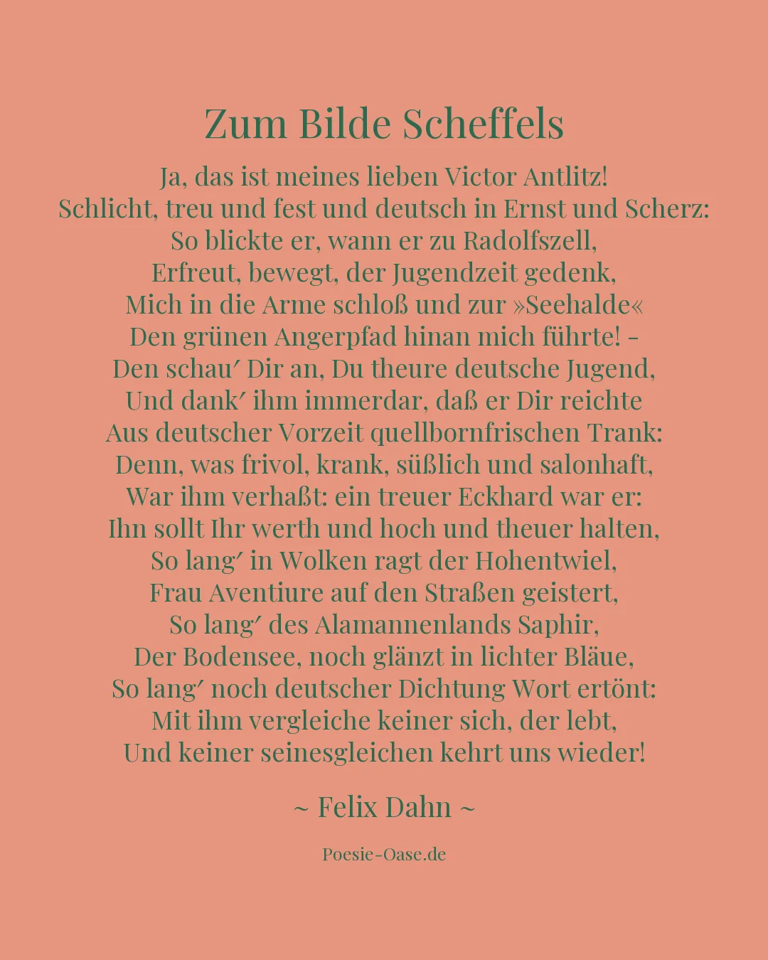 Illustration zu Zum Bilde Scheffels