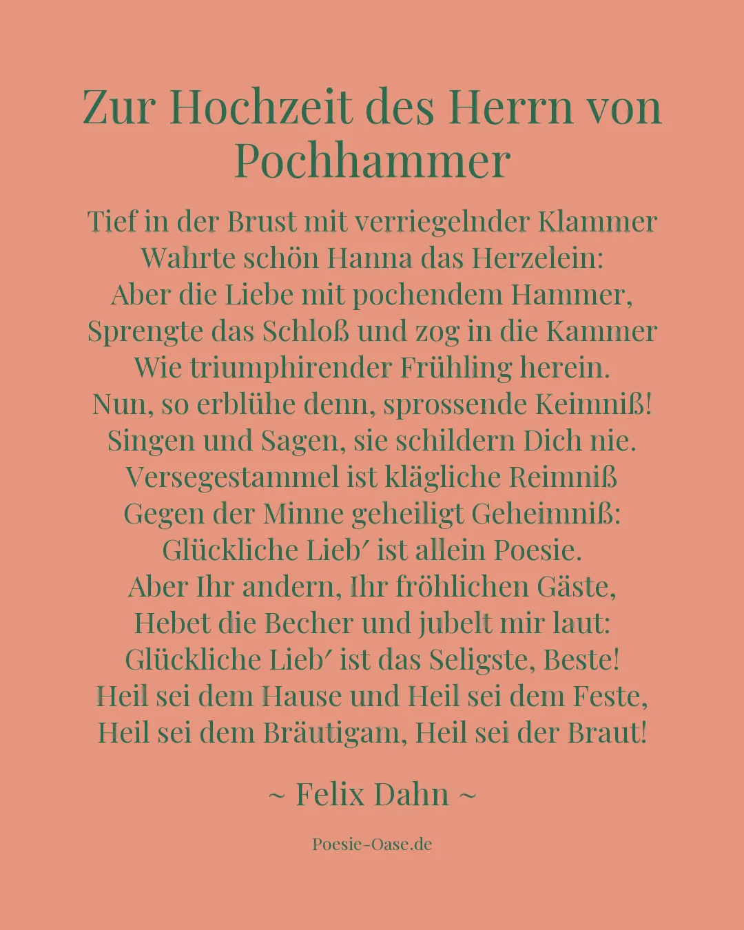 Illustration zu Zur Hochzeit des Herrn von Pochhammer