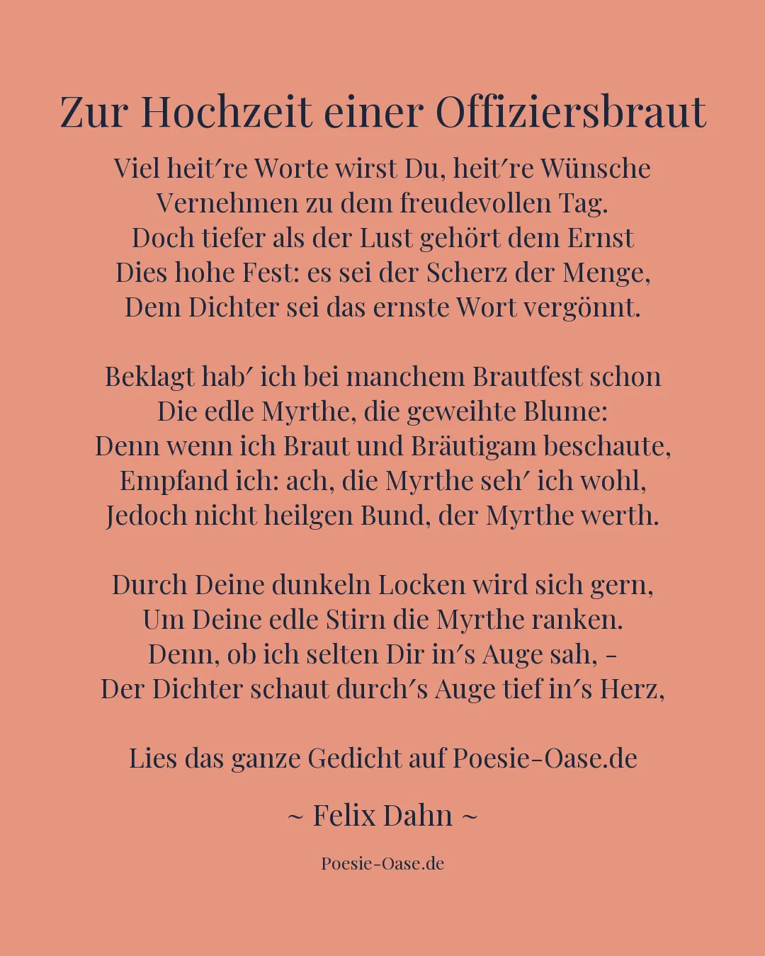 Illustration zu Zur Hochzeit einer Offiziersbraut