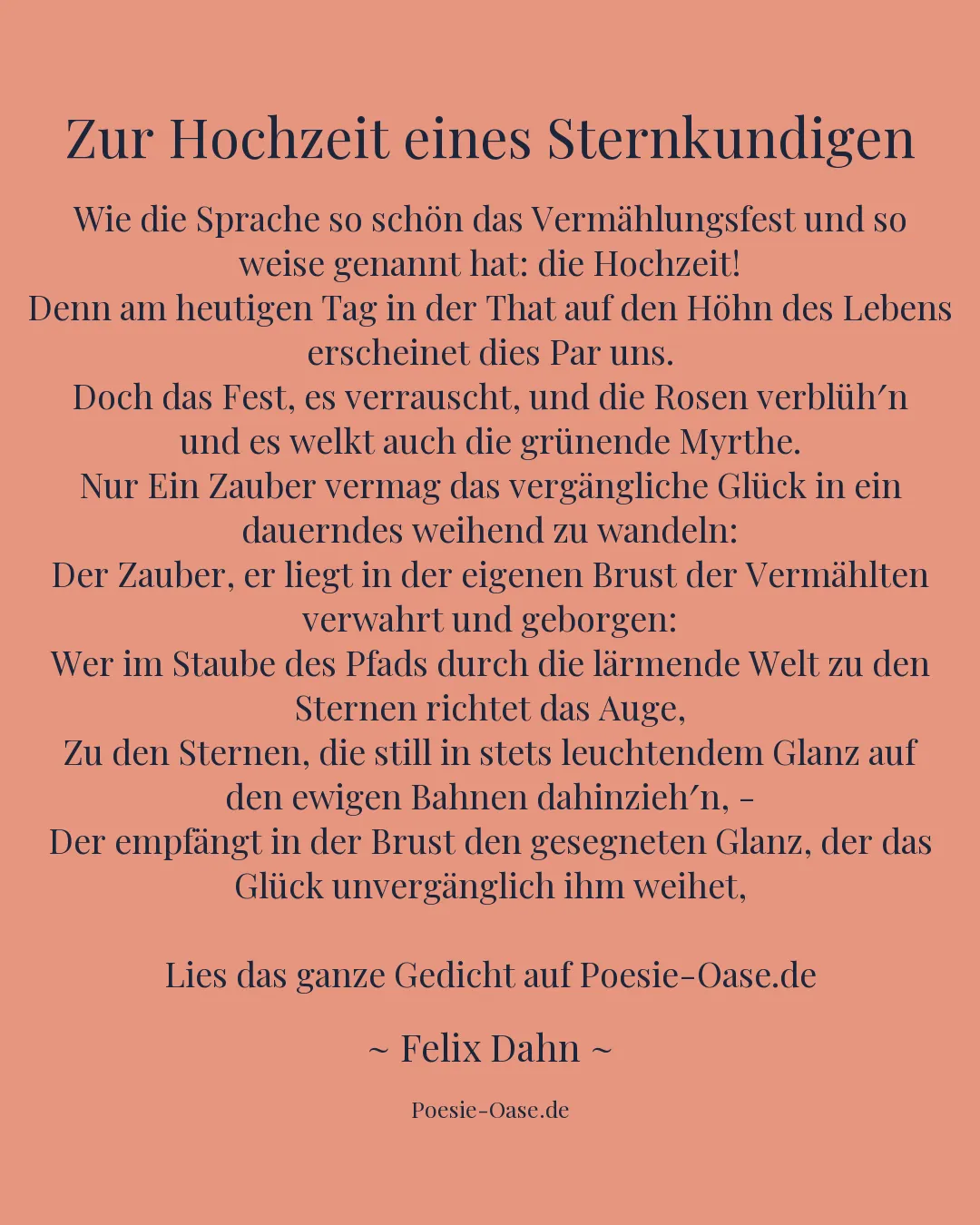 Illustration zu Zur Hochzeit eines Sternkundigen
