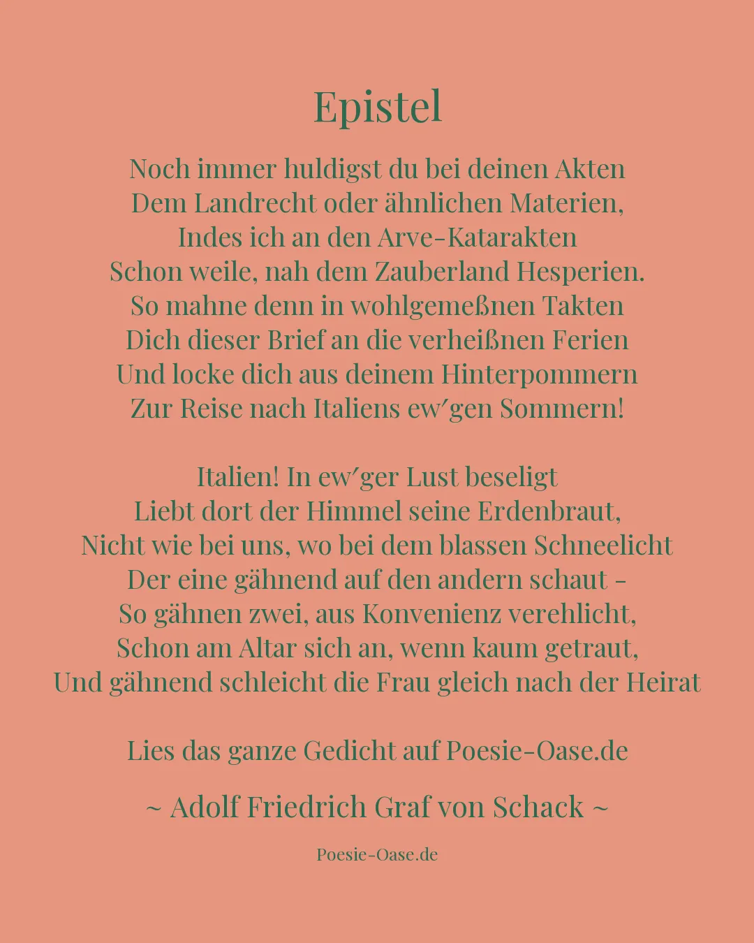 Illustration zu Epistel