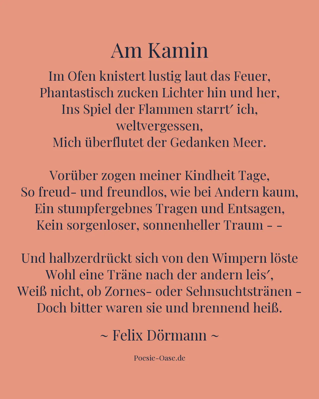 Illustration zu Am Kamin