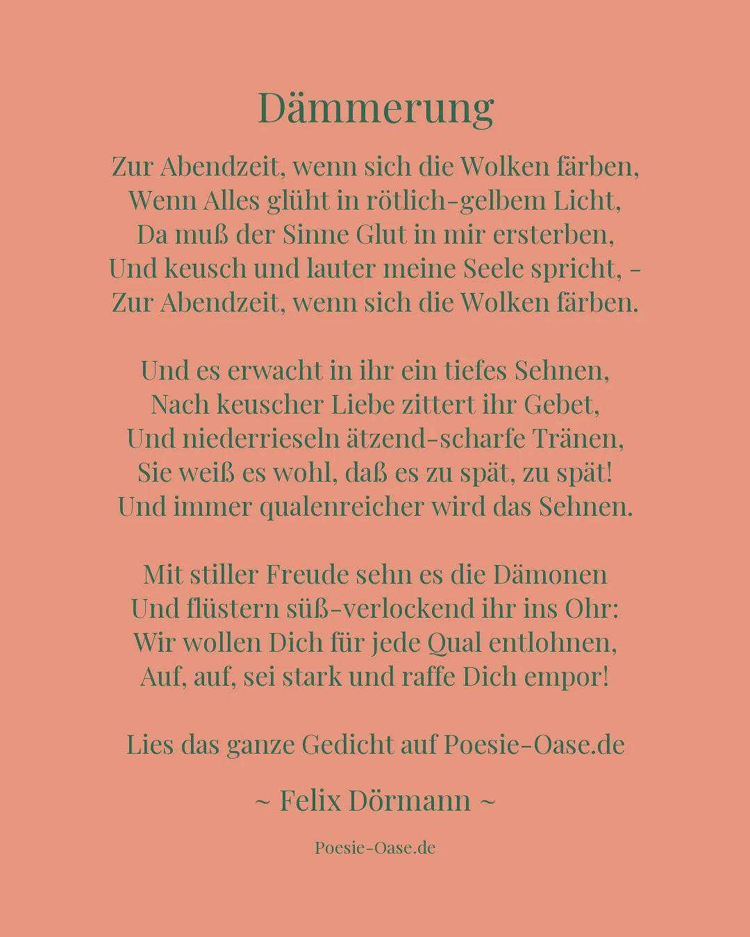 Illustration zu Dämmerung