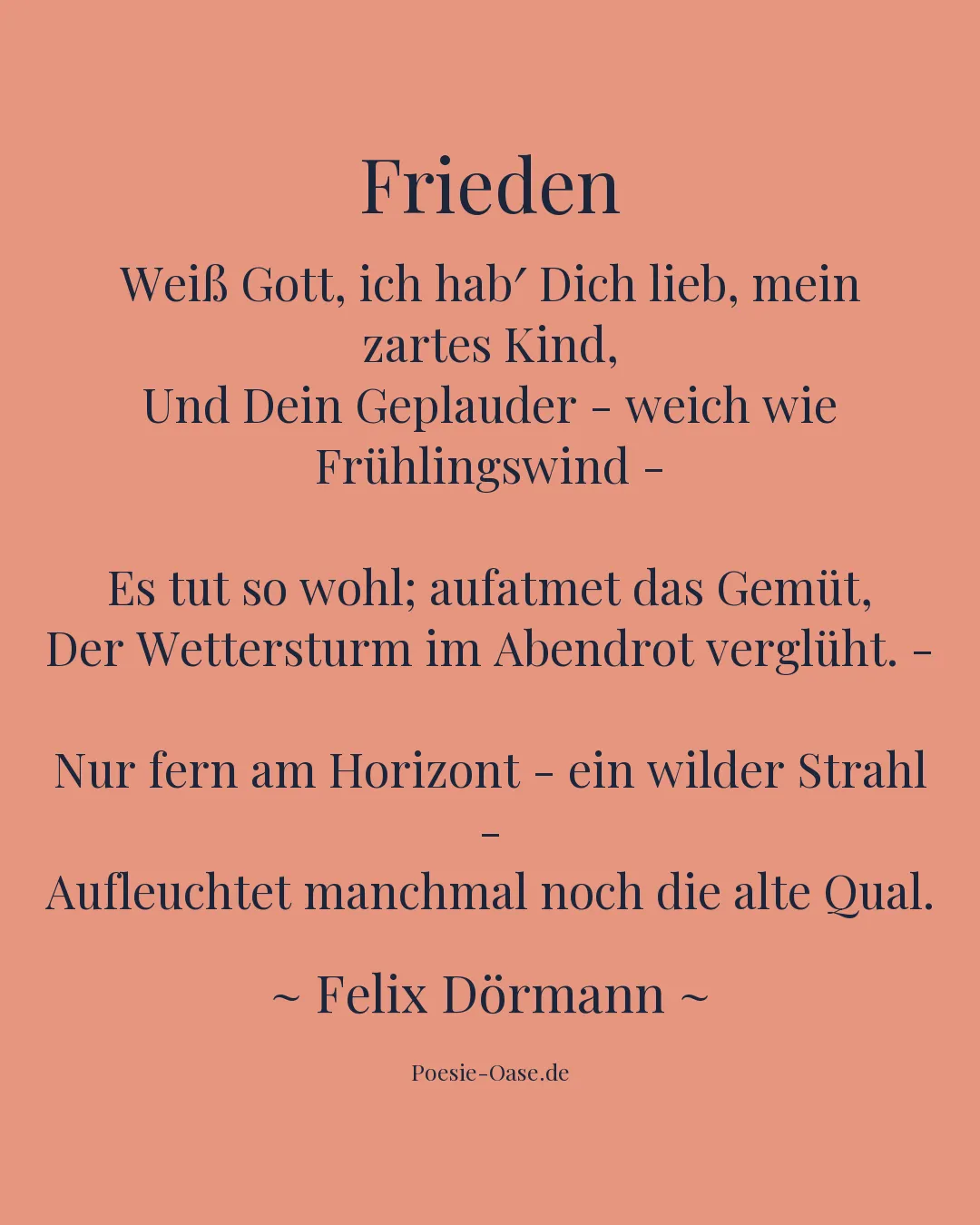 Illustration zu Frieden