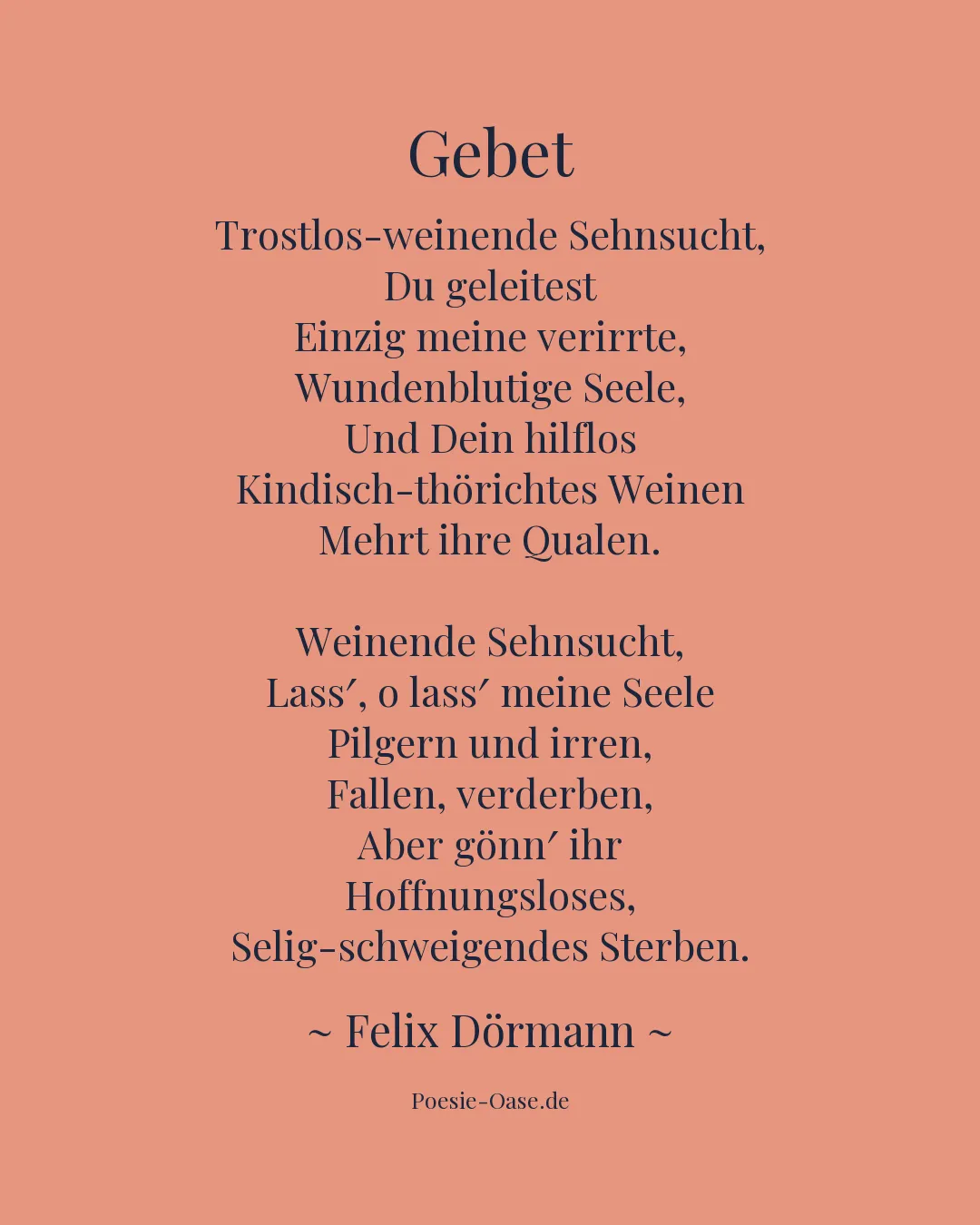 Illustration zu Gebet
