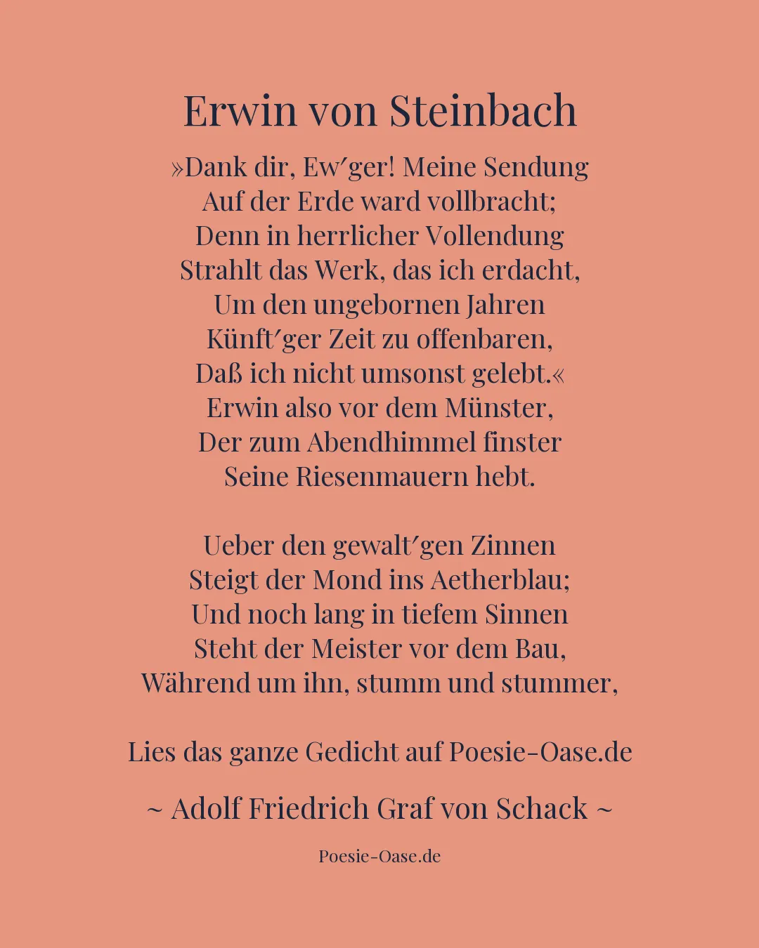 Illustration zu Erwin von Steinbach