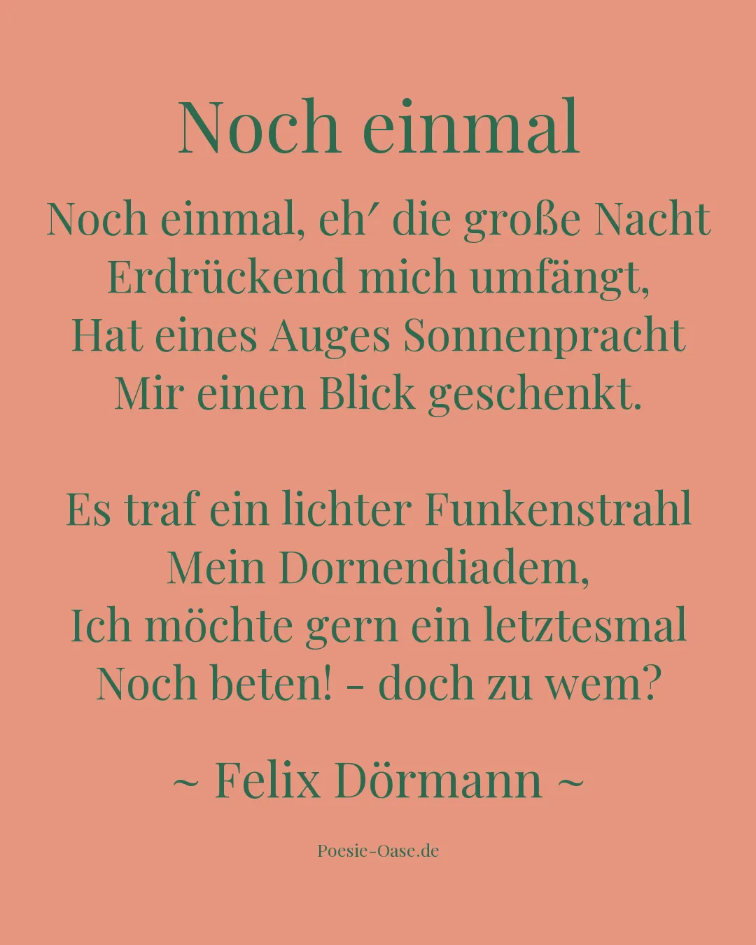 Illustration zu Noch einmal