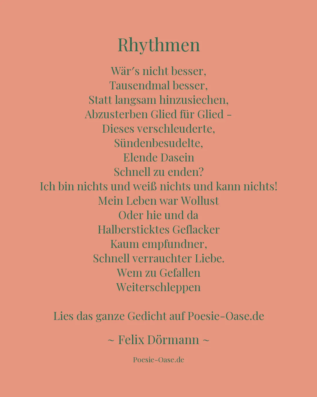 Illustration zu Rhythmen