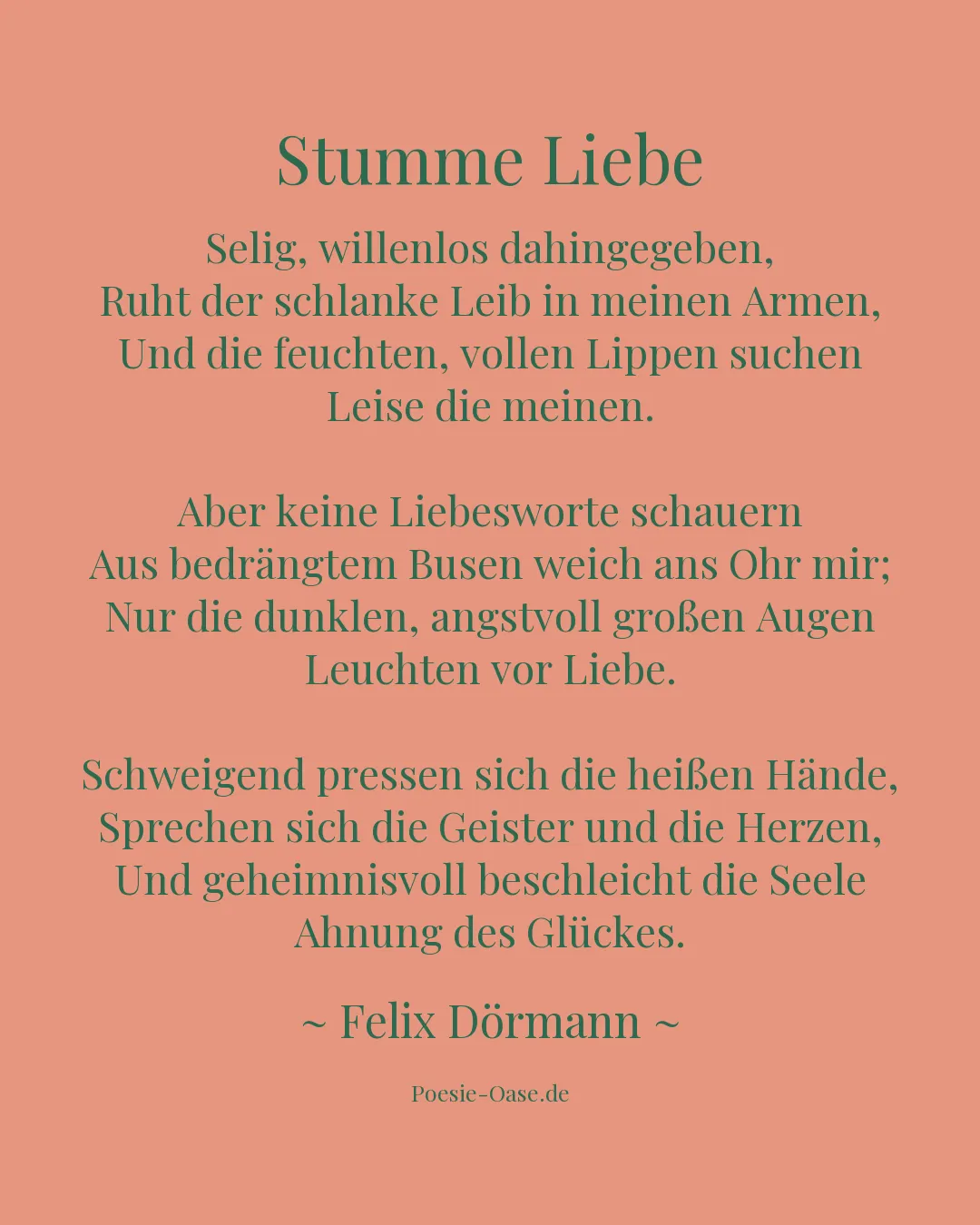Illustration zu Stumme Liebe