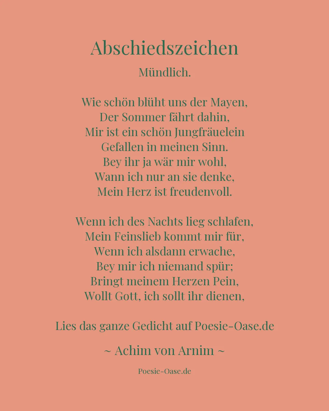 Illustration zu Abschiedszeichen