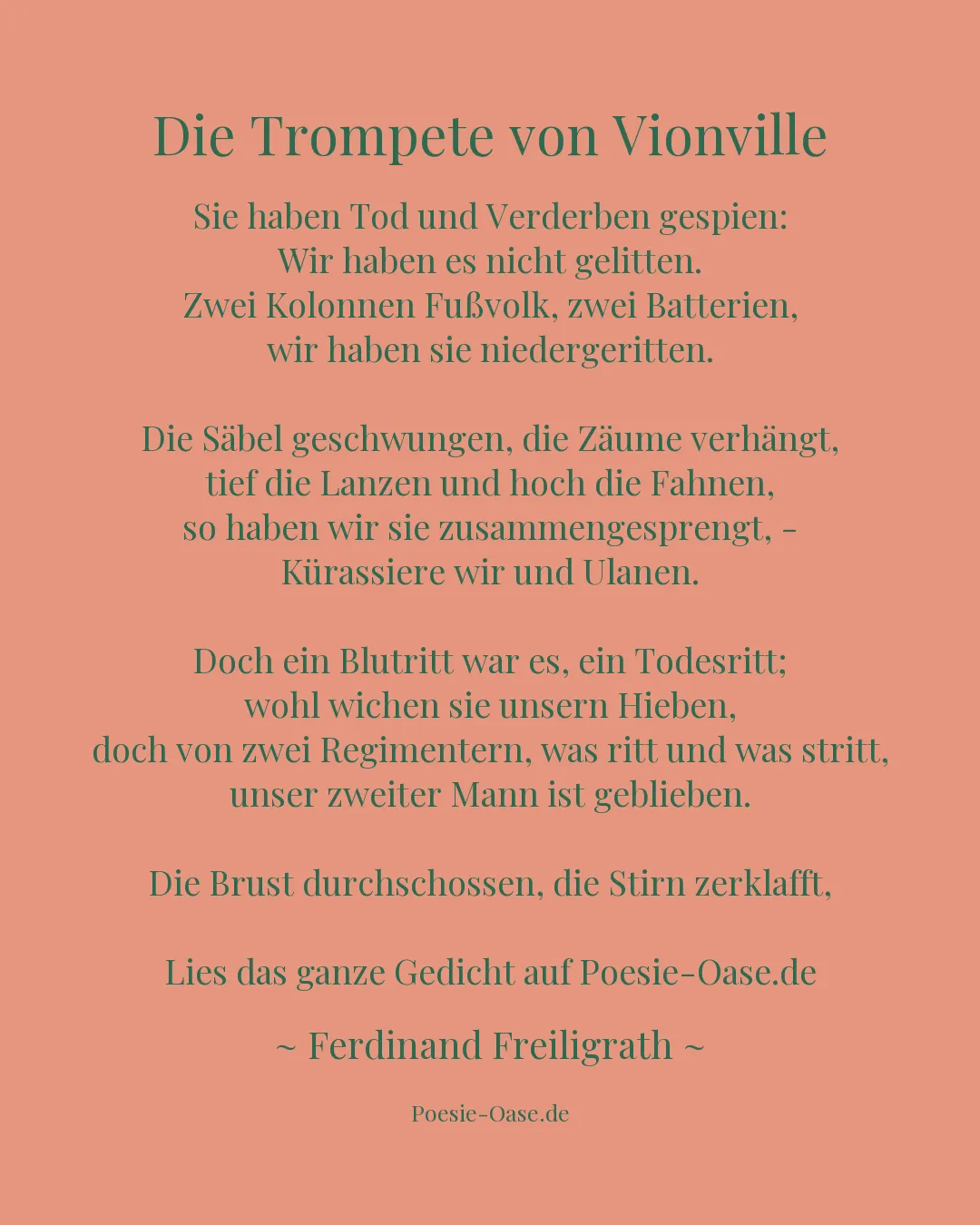 Illustration zu Die Trompete von Vionville