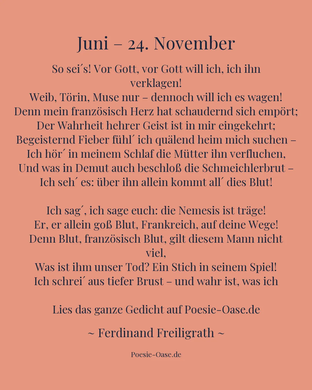 Illustration zu Juni – 24. November