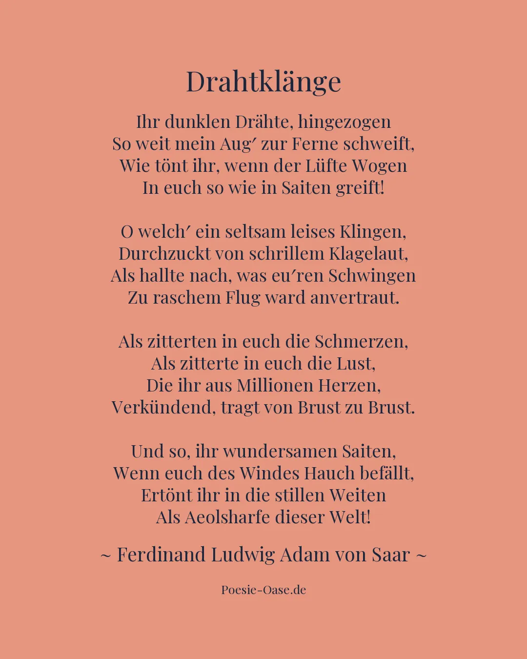 Illustration zu Drahtklänge