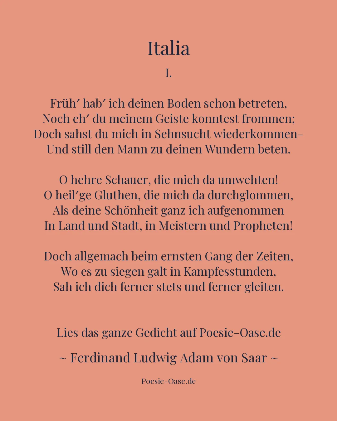 Illustration zu Italia