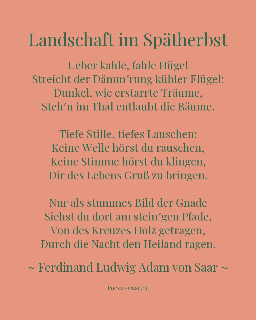 Illustration zu Landschaft im Spätherbst