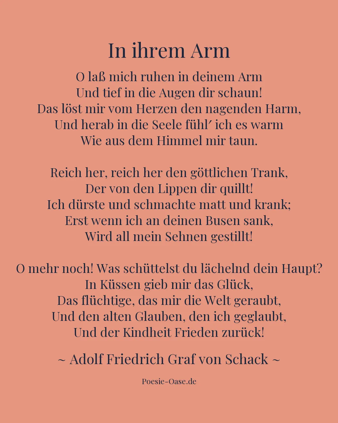 Illustration zu In ihrem Arm