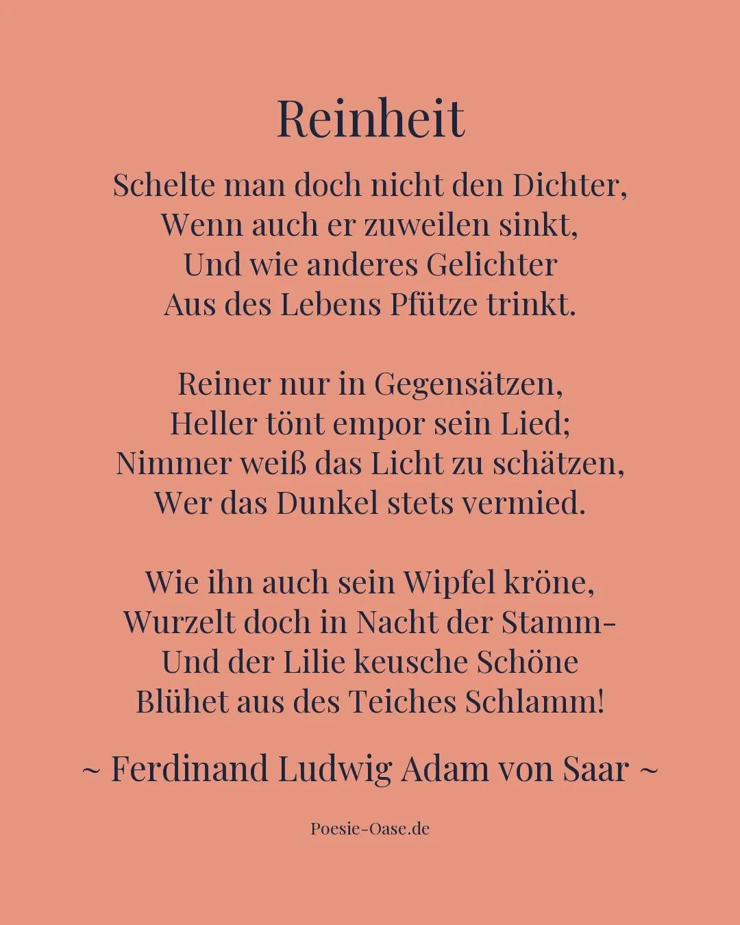 Illustration zu Reinheit