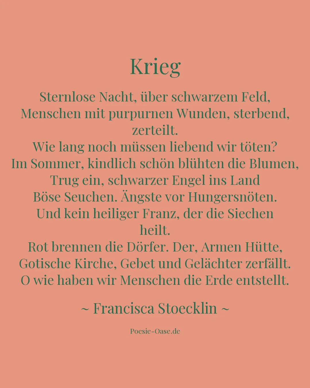 Illustration zu Krieg