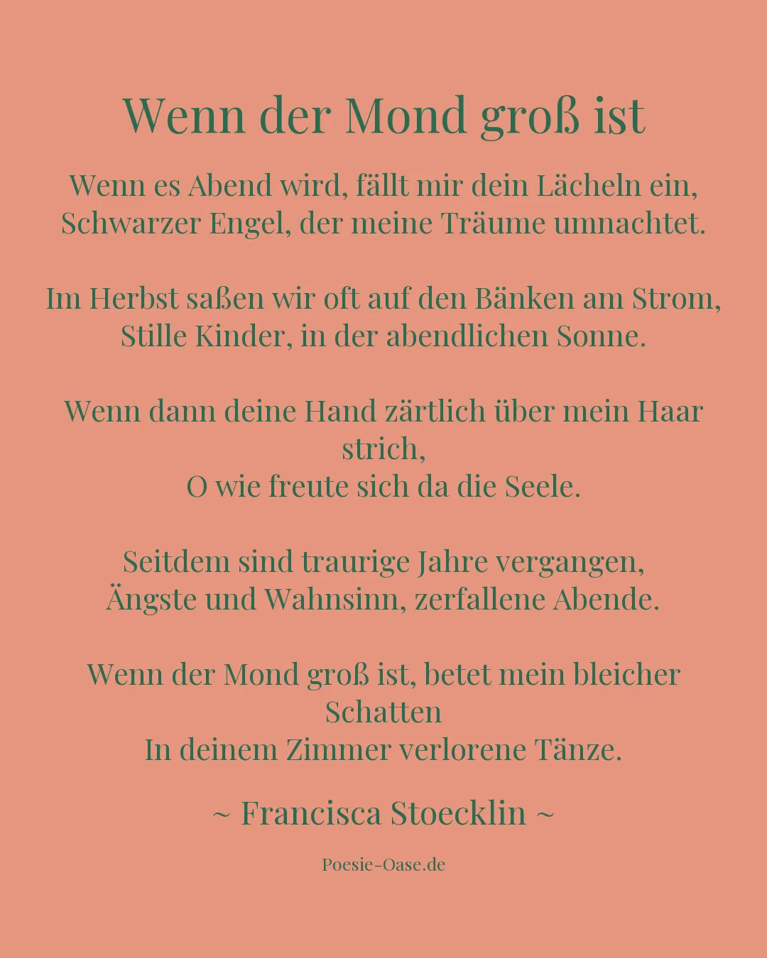 Illustration zu Wenn der Mond groß ist