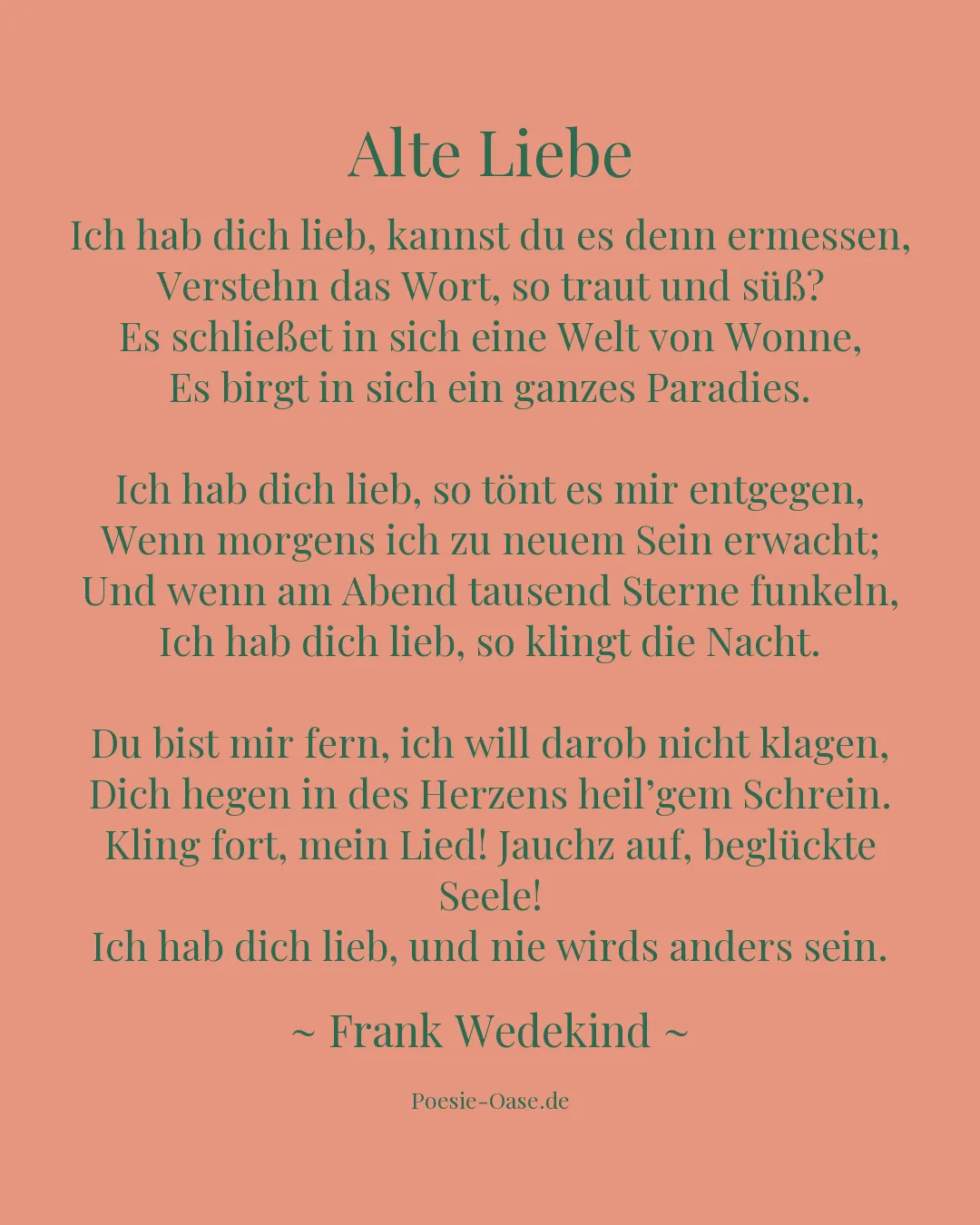 Illustration zu Alte Liebe