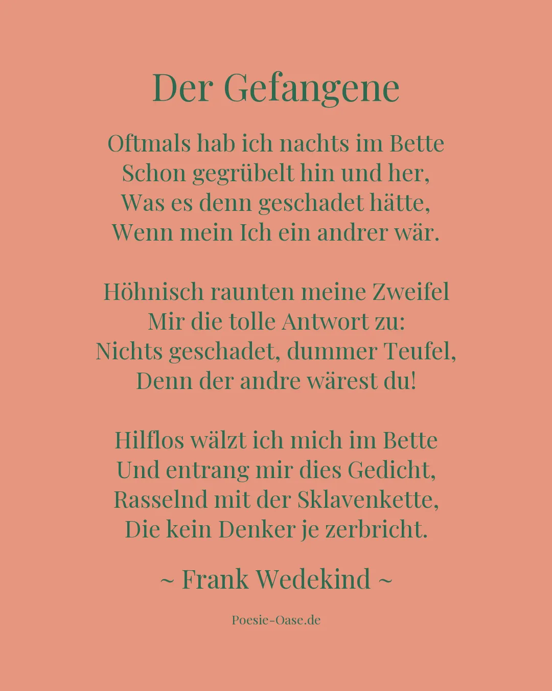 Illustration zu Der Gefangene