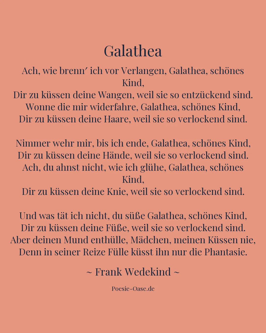 Illustration zu Galathea