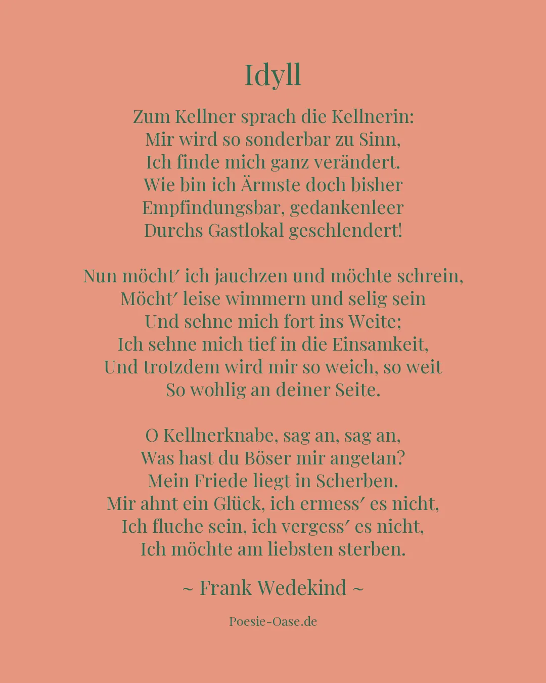 Illustration zu Idyll
