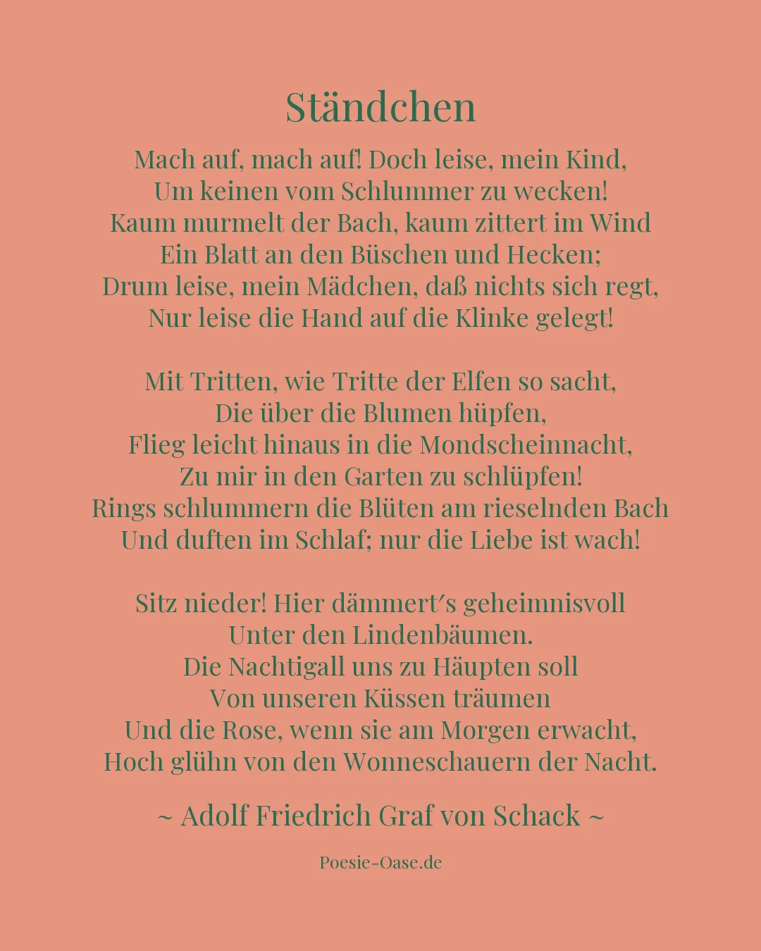 Illustration zu Ständchen