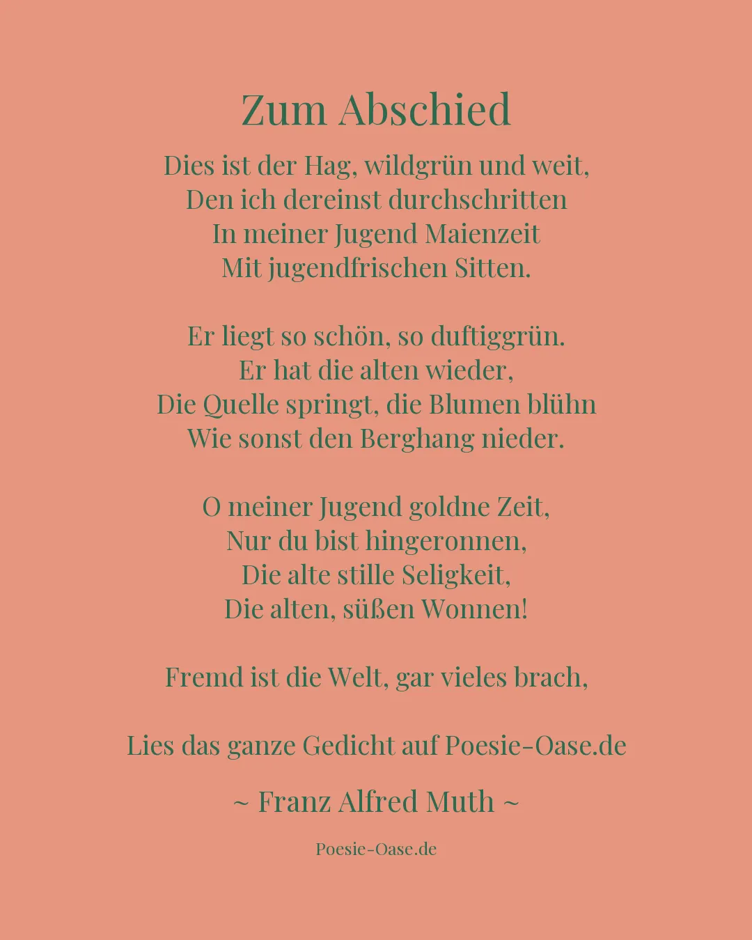 Illustration zu Zum Abschied