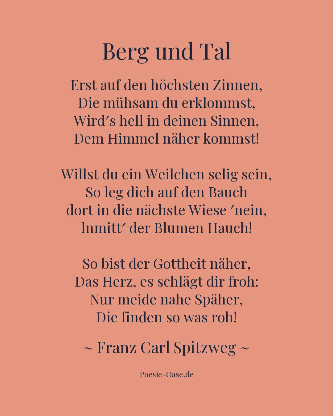 Illustration zu Berg und Tal