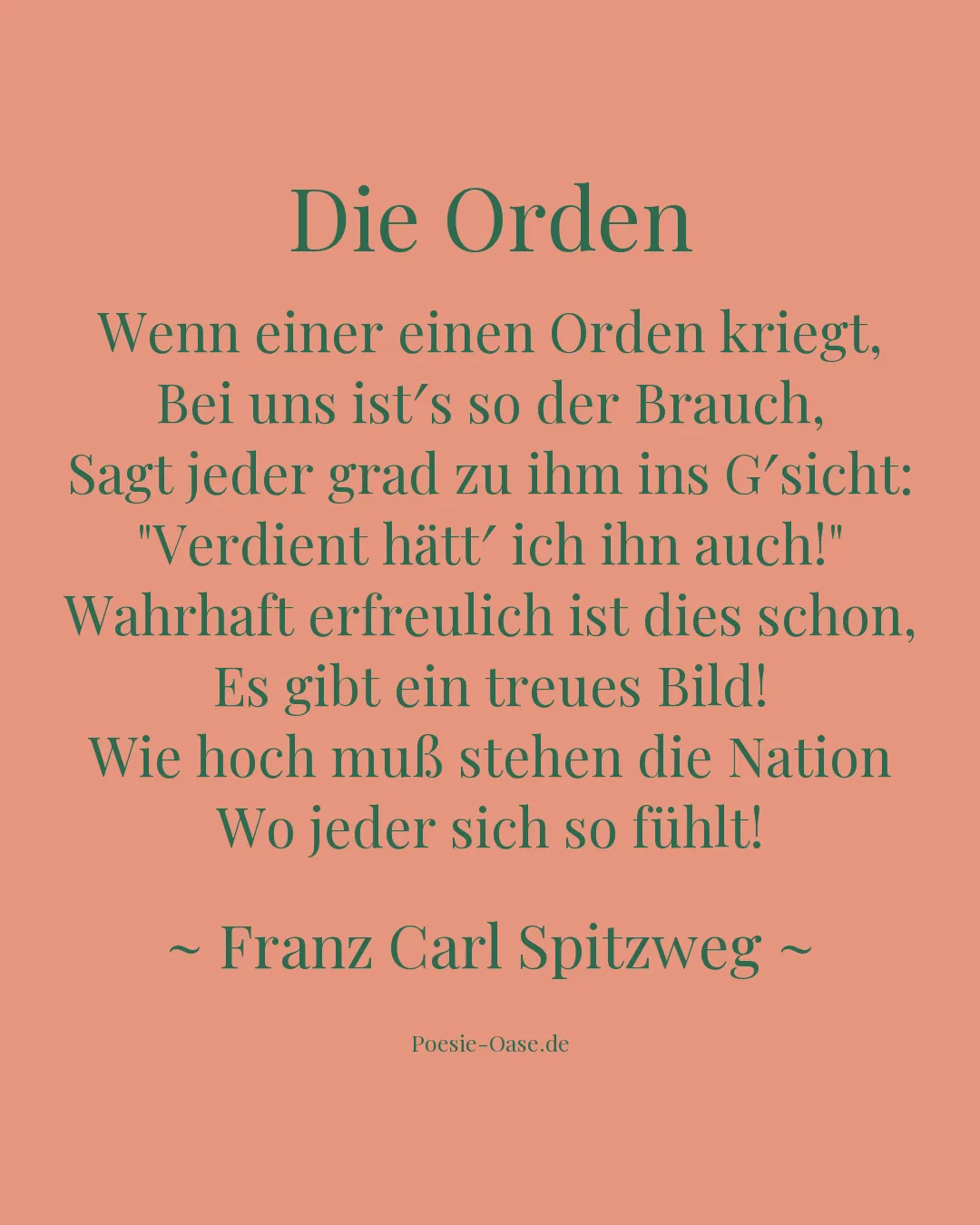 Illustration zu Die Orden
