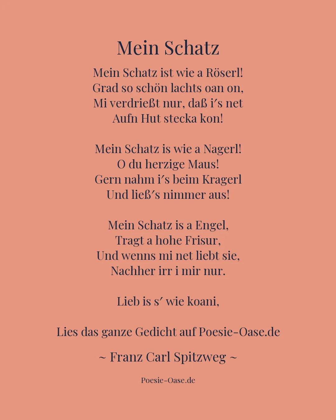 Illustration zu Mein Schatz