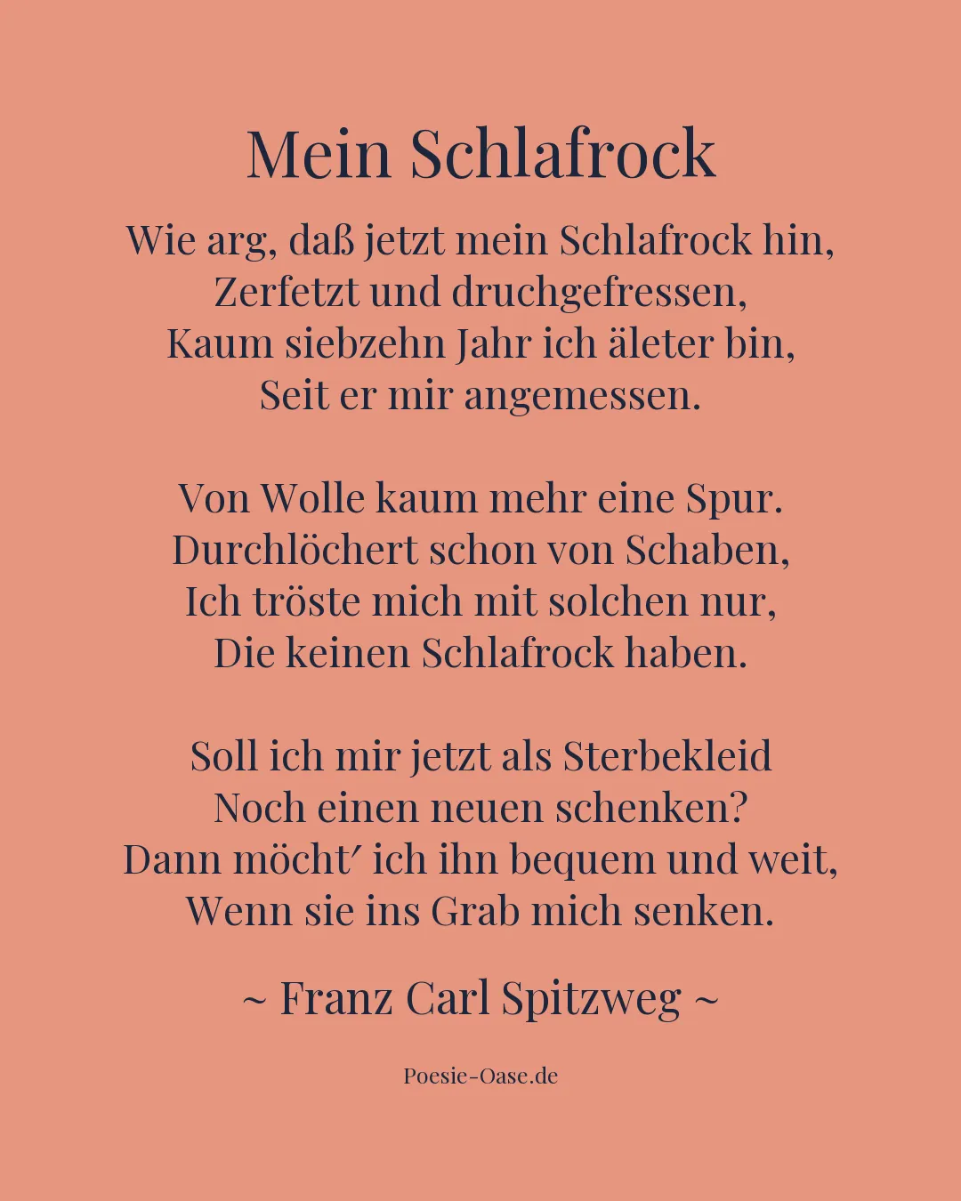 Illustration zu Mein Schlafrock