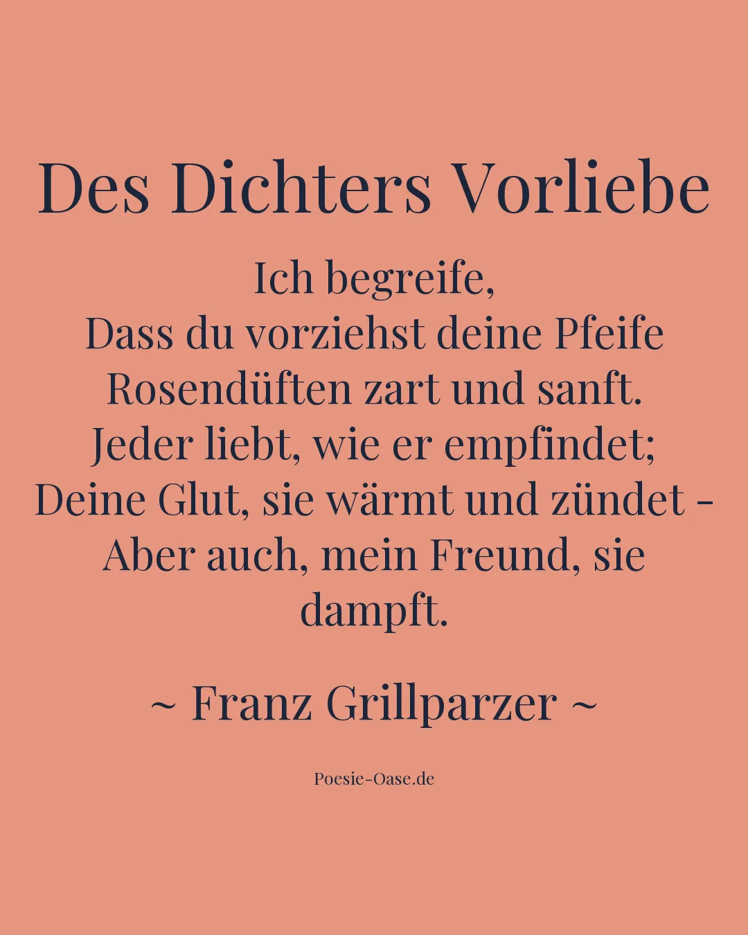 Illustration zu Des Dichters Vorliebe