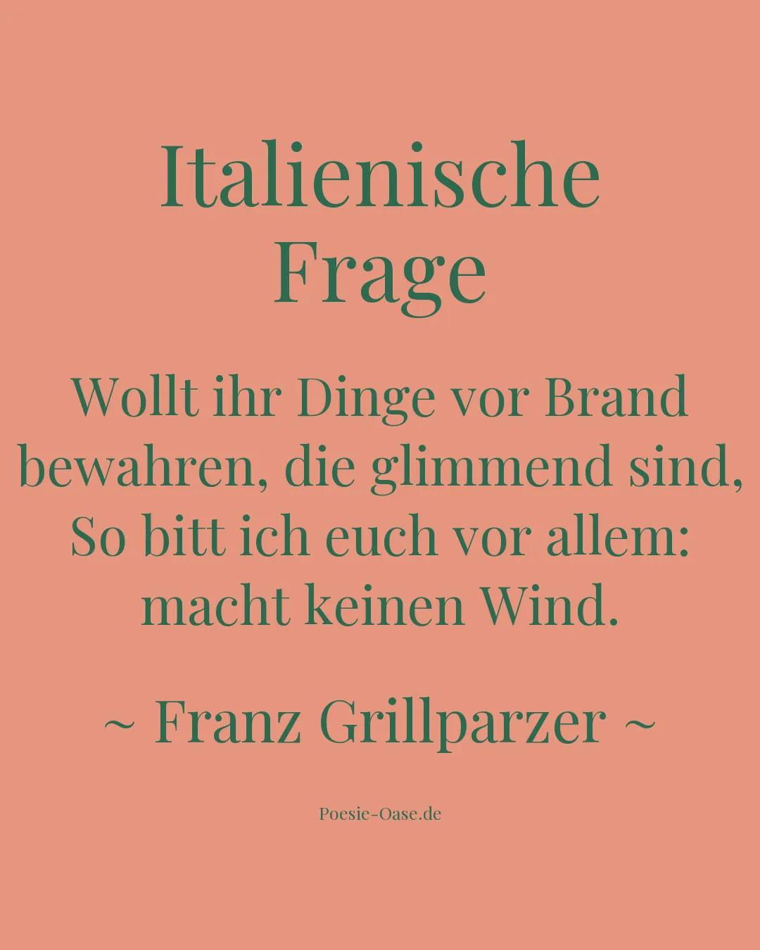 Illustration zu Italienische Frage