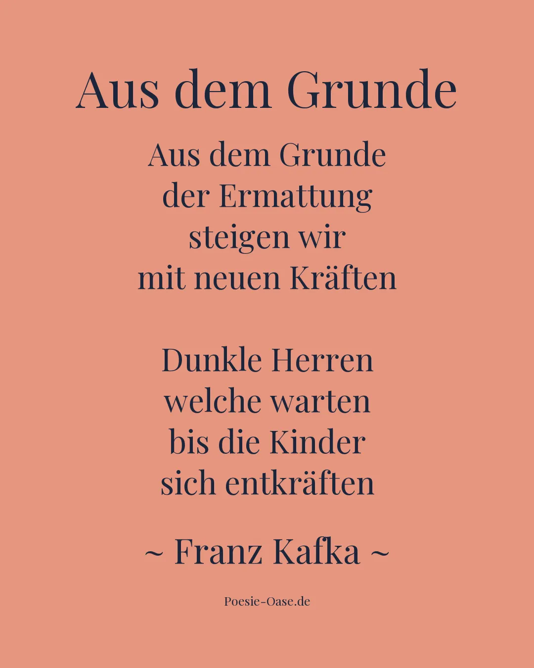 Illustration zu Aus dem Grunde