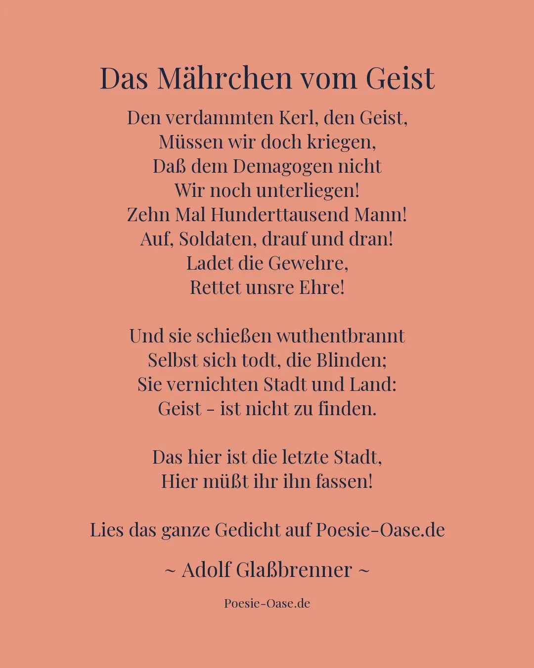 Illustration zu Das Mährchen vom Geist